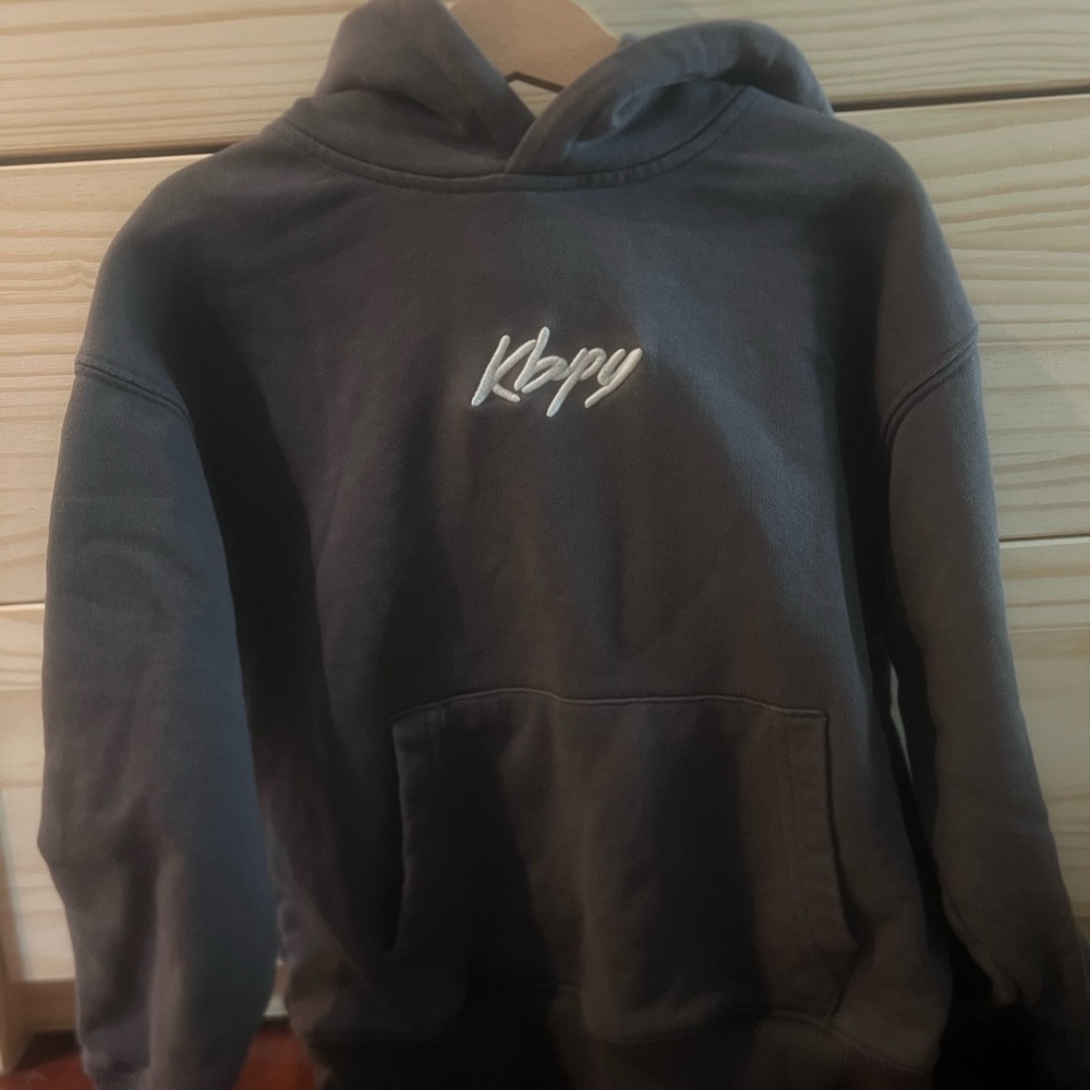 Zara Charcoal Hoodie with Logo